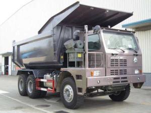 Wholesale SINOTRUK 70 ton Mining Dump Truck HOWO D12.42 ENGINE EURO 2 420HP from china suppliers