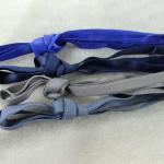 Braided 10mm Nylon Webbing Spandex Bra Elastic Band Blue Green Pink