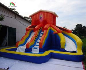 Wholesale Factory Price Double Slide Inflatable Water Slide Commercial Waterslide from china suppliers