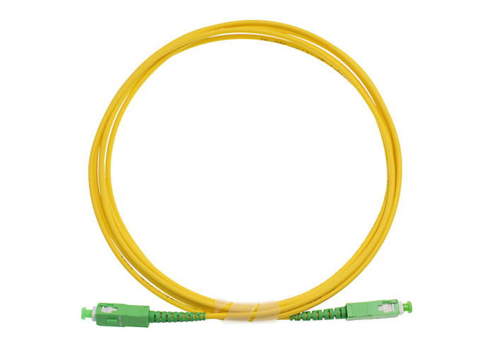 SC APC SC Fiber Optic Patch Cable, fiber optic patch cord supplier/LSZH