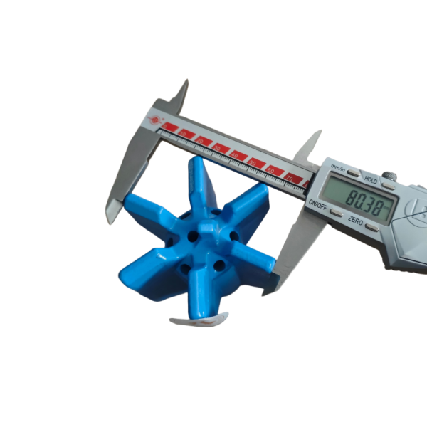 TMT Miller Drill Bit 80mm R32 Shank Solid Steel Drill Bit for Blast Furnace Tapping