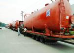 80000Liters Hydrochloric Acid Storage Tank Skid Mounted For Storage / Transport
