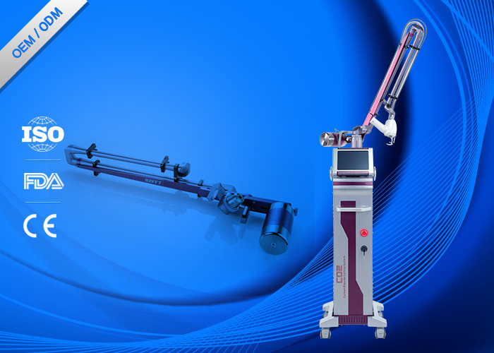 Beauty Salon Co2 Fractional Laser Machine Air Cooling System 1 Year Free Warranty