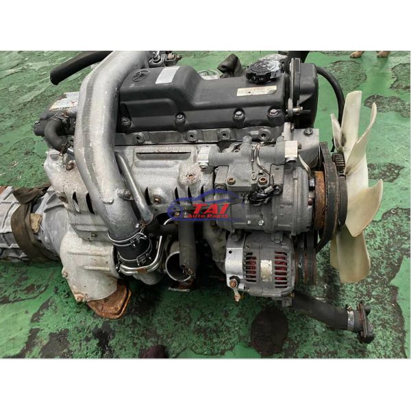 1KZ-TE 1kzt 1kz Complete Engine For Toyota Standard Displacement 5.9L in and Good Condition
