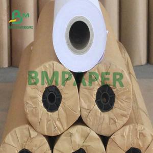 Wholesale Cad Engineering Drawing Paper 80gr 20lb thick Virgin Pulp White Roll from china suppliers