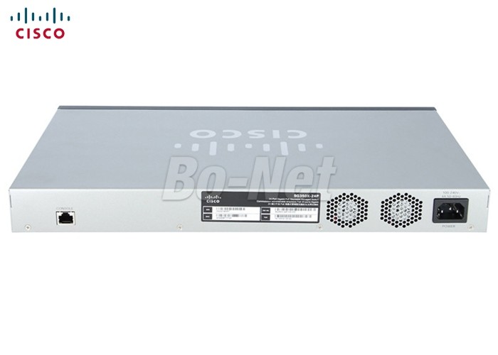 SG350X-24P-K9-CN Cisco 24 Port 10 Gigabit Ethernet Switch With SFP Module GLC-LH-SMD