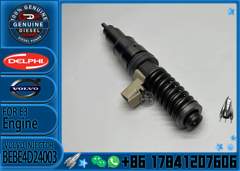 Common Rail Fuel Injector BEBE4D24003 BEBE4D21001 BEBE4D19001 BEBE4D19002 BEBE4D21001 For VOL Diesel Engine