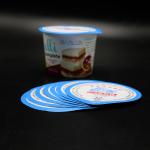 40 Micron 98mm Yogurt Foil Lid Disposable Roundness Pre Cut PE Film