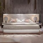 Waterproof Modern Bedside Tables Electroplating 0.6m Decorative Storage Cabinets