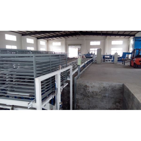 Advanced Mgo Board Machine , Mgo Board Panel Sheet Production Line Eco Friendly