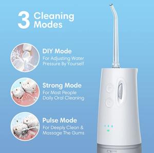 Wholesale Adjustable High Pressure Water Flosser 20 - 140 PSI OEM Electric Dental Flosser from china suppliers