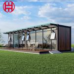 Modern Wooden Log Cabin Prefabricated Prefab Assembled Temporary House Container