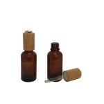 Glass Essential Oil Bottle With Bamboo Child Resistant Dropper Bamboo Box
