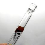 4 Inch One Hitter Bat Cigarette Holder Glass Steamroller Pipe Diffuser Bubbler