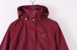 Burgundy Womens Outdoor Waterproof Jacket Windproof Cool Design