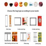 70bags/min Automatic Packing Machine 20ml Sachet Filling And Sealing