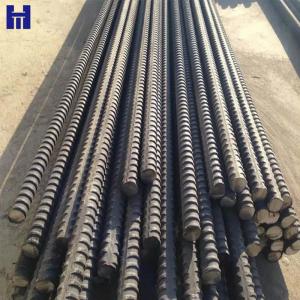 China HRB335 Steel Rebar Iron Rods 6m For Construction / Concrete / Building on sale