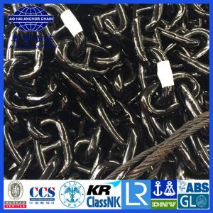 China 92mm Stud Link Anchor Chain with IACS cert.-Aohai Anchor Chain China Largest Anchor Chain Manufacturer on sale