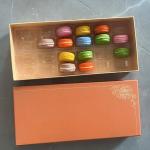 Customizable 24 Macaron Gift Box Packaging Boutique For Desserts