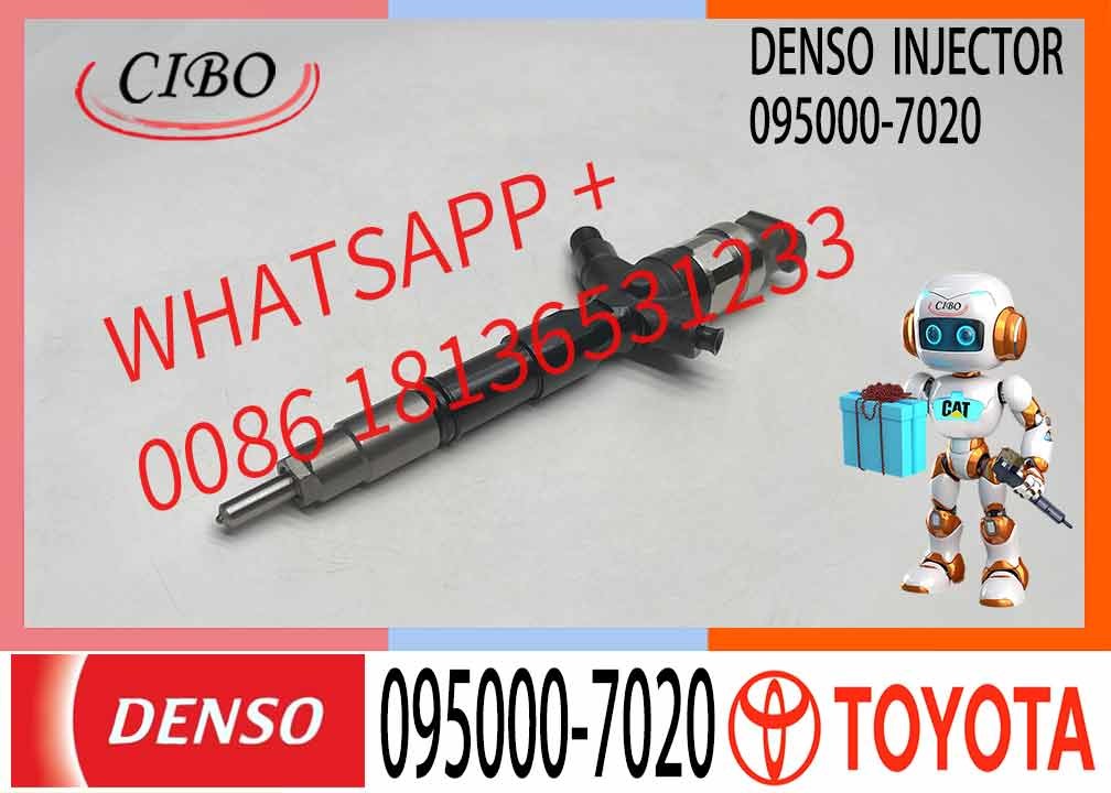 New Fuel Injector 23670-30330 23670-30130 23670-39255 095000-6720 095000-7020 095000-7840 23670-39175 for Toyota Dyn