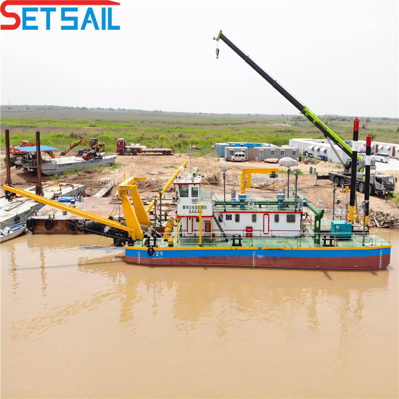 Water Flow 3500m3 18 Inch Cutter Suction Dredger for Bangladesh