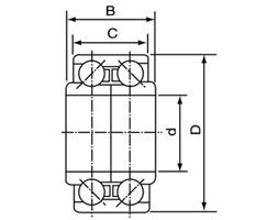 Wholesale Automotive Bearings Wheel Hub Ball Bearings DAC34680037A from china suppliers