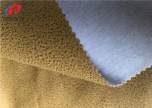 Wholesale Polyester Brushed Fleece Fabric , Printed Velvet Upholstery Fabric Fashion Design from china suppliers