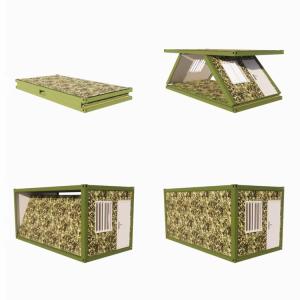 Wholesale Rapid Construction Container Barracks Flexibility Durability Mobility from china suppliers