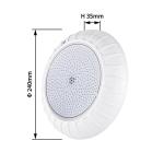 12V 24V 240MM Wall Mounted LED Pool Light Remote Control 35W 42W