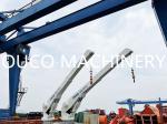 2T 5M Yacht Crane Telescoping Boom Crane Yacht Pedestal Jib
