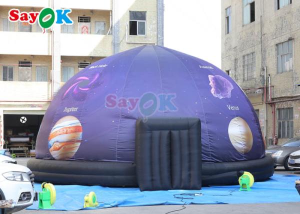 3d Inflatable Planetarium Projection Dome Tent 360 Degree Fulldome Inflatable
