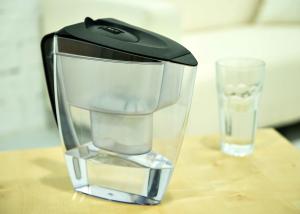 Wholesale 5 Cup / 6 Cup / 7 Cup / 18 Cup Water Purifier Pitcher 4 Step Filtration Carbon Resin Filter from china suppliers