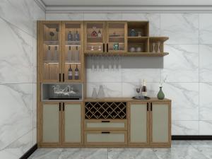 Wholesale Wine Cabinets In Fashion Design Bottle Storage Rack From China Furniture Supplier In-Wall Cabinets For Modern House from china suppliers