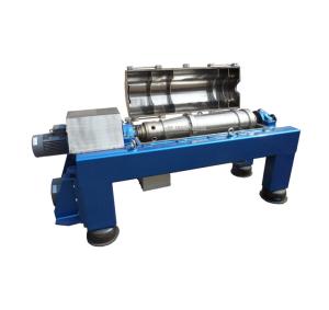 Wholesale Sealed food standard rubber decanter centrifuge anti-explosion 3 phase tricanter from china suppliers