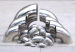 Aluminum Alloy Pipe Fittings ASTM A213 T11 Silver SR Elbow 90 Degree For Various