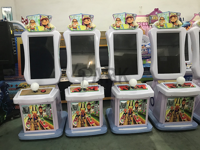 Subway Parkour Electronic Sports Game Machine / Subway Surfers Video Arcade Games