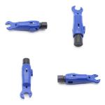 Industrial Grade Blue CABLECON Insulation Stripper Spanner for RG59 RG6 Coaxial