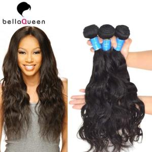 Wholesale 10 inch - 30 inch Unprocessed Natural Black Indian Virgin Hair Of Water Wave Style from china suppliers