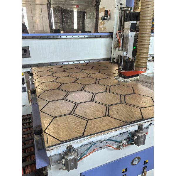Wood Grain Hexagonal 3D Panels: Factory Made Superior Sound Effect And Design Masterpiece