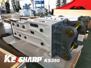 Wholesale KS350 Top Type Hydraulic Breaker 165mm Chisel Diameter For 35-40 Ton Excavator from china suppliers