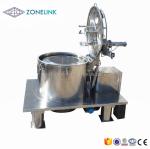 Zhonglian Flat sesame oil extraction industrial centrifuge separator Perforated