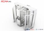 Pedestrian Access Control Full Height Turnstile Integrated RFID Finger Print