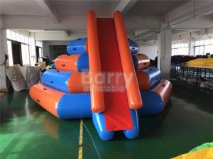Wholesale PVC Inflatable Floating Water Slide Water Toys , Inflatable Water Park Games from china suppliers