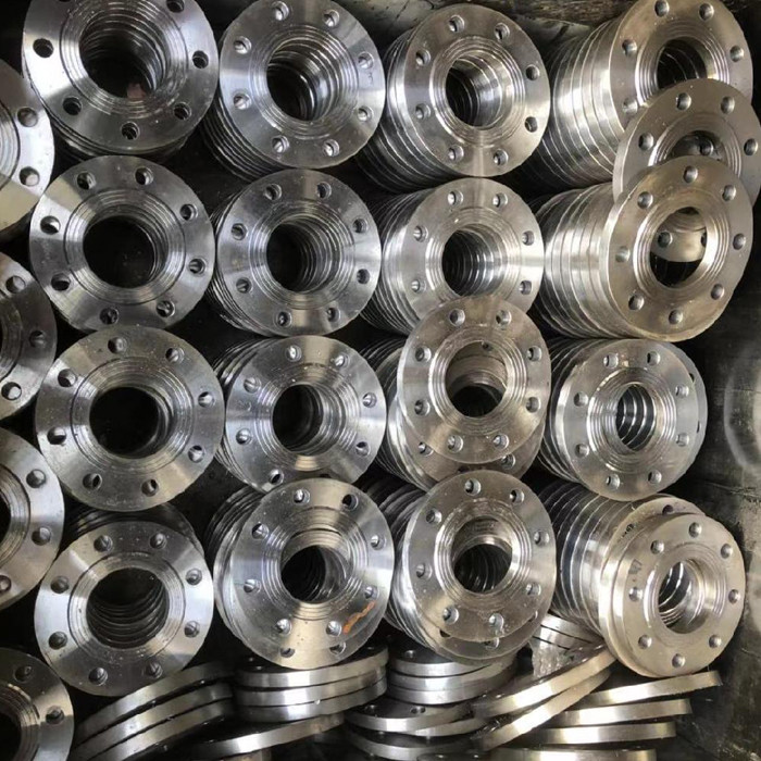 DN15mm Internal Thread Forged Steel Flange Used In Chemical Petroleum Pipeline