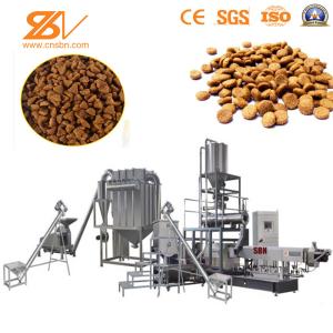 Wholesale Animal Dog Food Making Machine Dry Method Industrial Twin Screw Extruder Dry System from china suppliers