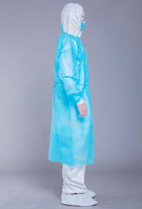 Wholesale Anti Plasma Non Woven 45GSM GB18401 Pp Disposable Gown from china suppliers