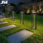 Led Lawn Lamp Aluminum 120*150*600mm 7w 3000k Black