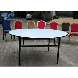 Aluminum Folding Round Banquet Tables For Hotel Wedding event Tent Attachment