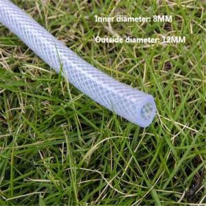 Wholesale Flexible Expandable Clear PVC Fiber Braided Reinforced Plastic Hose Water No Kink Garden pvc Hose For Gardening from china suppliers