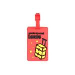New design popular colorful customize logo travel pvc rubber silicone wholesale